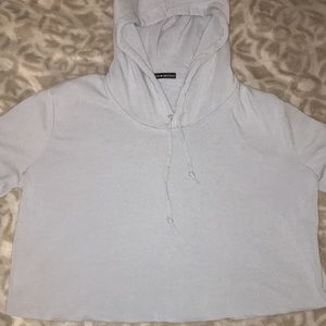 Crop top hoodie
